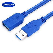 TRUMSOON USB3.0 Extension Cable Male to Female Extender Cord Data Sync USB3.0 Cable Extension Line for Computer PC Mouse HDD
TRUMSOON USB3.0 Extension Cable Male to Female Extender Cord Data Sync USB3.0 Cable Extension Line for Computer PC Mouse HDD