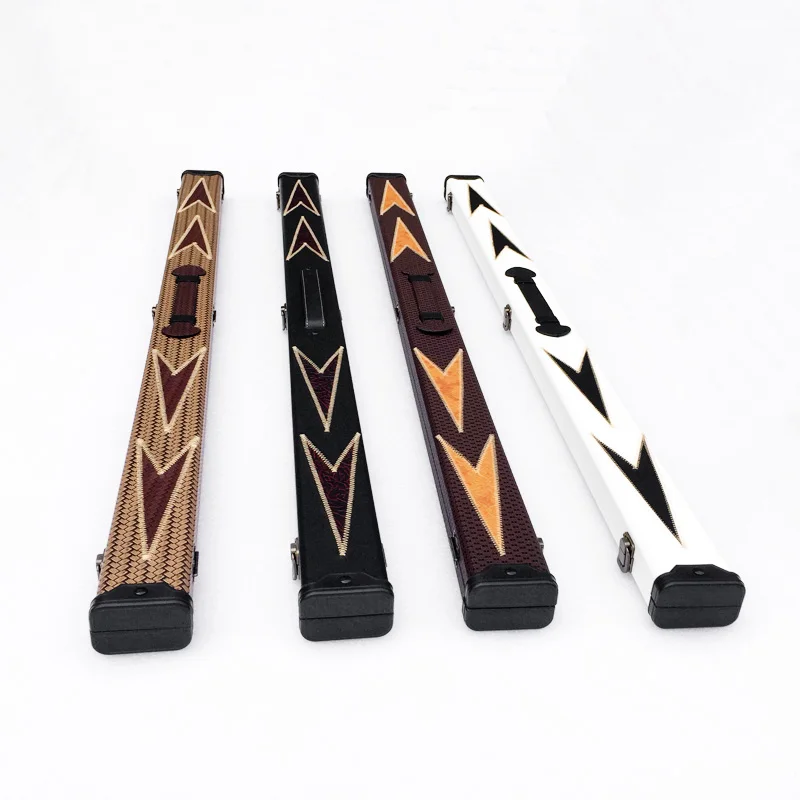 4 Kinds of Choice Patterned Leather Hand Made Cue Case for 3/4 Jointed Billiard Snooker Pool Cue and Extension
4 Kinds of Choice Patterned Leather Hand Made Cue Case for 3/4 Jointed Billiard Snooker Pool Cue and Extension