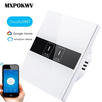 EU Smart Home Wifi Switch 1/2/3 Gang WiFi Switch APP Remote Control Luxury Glass Panel APP Wifi Touch Switch Automation Module
EU Smart Home Wifi Switch 1/2/3 Gang WiFi Switch APP Remote Control Luxury Glass Panel APP Wifi Touch Switch Automation Module