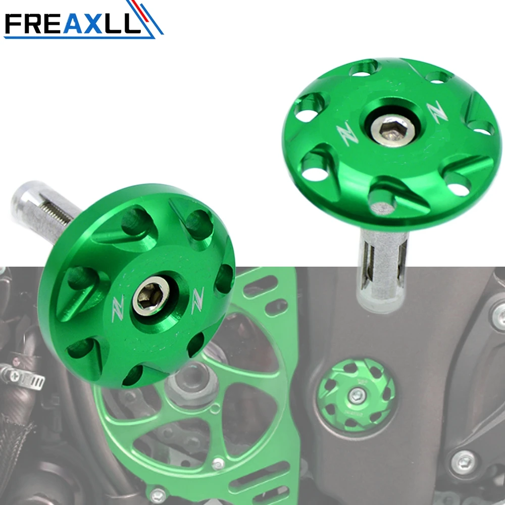 For Kawasaki Z1000 Z 1000 Z10000SX 10000SX 2010-2016 Motorcycle Accessories Left&Right CNC Frame Hole Cap Cover Plug Bolt | Автомобили
