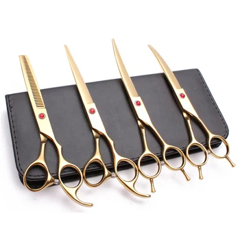 20Sets 7" Wholesale Engrave Logo Professional Grooming Scissors Straight Scissors Thinning Shears Pet Scissors Dog Shears C3002
20Sets 7" Wholesale Engrave Logo Professional Grooming Scissors Straight Scissors Thinning Shears Pet Scissors Dog Shears C3002