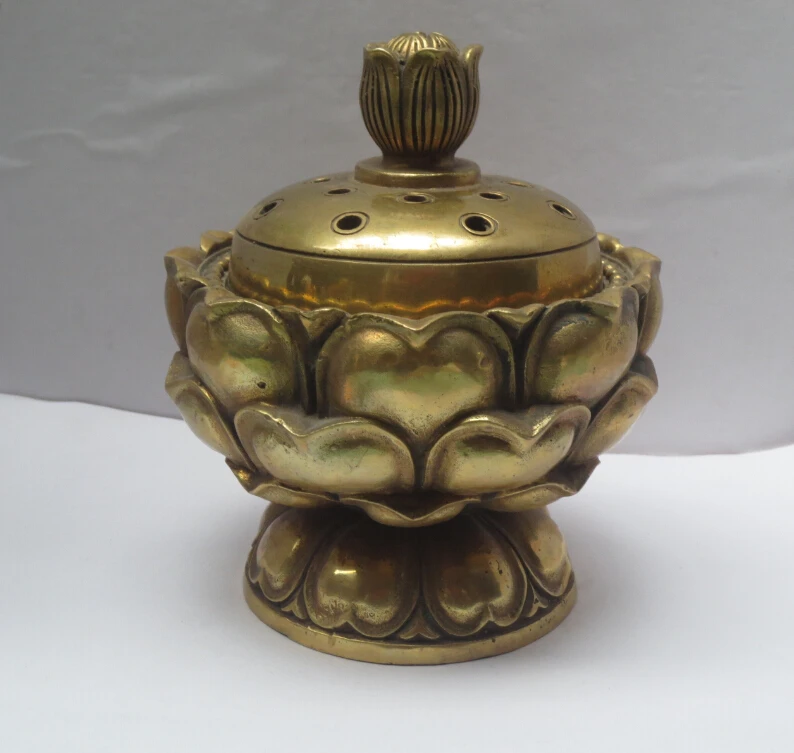 Metal Crafts Chinese home decoration brass carving incense burner,Lotus flower incense burner
Metal Crafts Chinese home decoration brass carving incense burner,Lotus flower incense burner