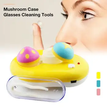 Ultrasonic Automatic Glasses Washer Cleaner Mushroom Case Glasses Cleaning Tools Cute Eyes Care Tools
Ultrasonic Automatic Glasses Washer Cleaner Mushroom Case Glasses Cleaning Tools Cute Eyes Care Tools