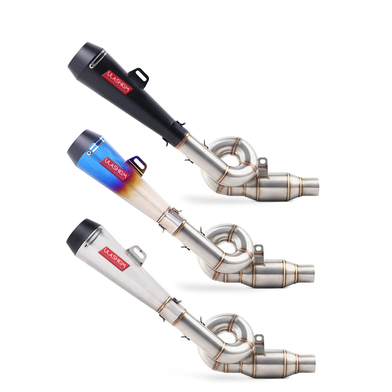 Motorcycle Full System Exhaust Slip-On For kawasaki Z800 Z 800 Exhaust Muffler Escape Middle Mid Contact Pipe
Motorcycle Full System Exhaust Slip-On For kawasaki Z800 Z 800 Exhaust Muffler Escape Middle Mid Contact Pipe