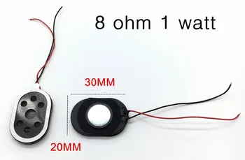 10PCS tablet pc MP3 MP4 Connectors,8 ohm 1 watt speaker with Connectors line,Oval Shape Micro Speaker 20 *30 mm 8R 1W
10PCS tablet pc MP3 MP4 Connectors,8 ohm 1 watt speaker with Connectors line,Oval Shape Micro Speaker 20 *30 mm 8R 1W