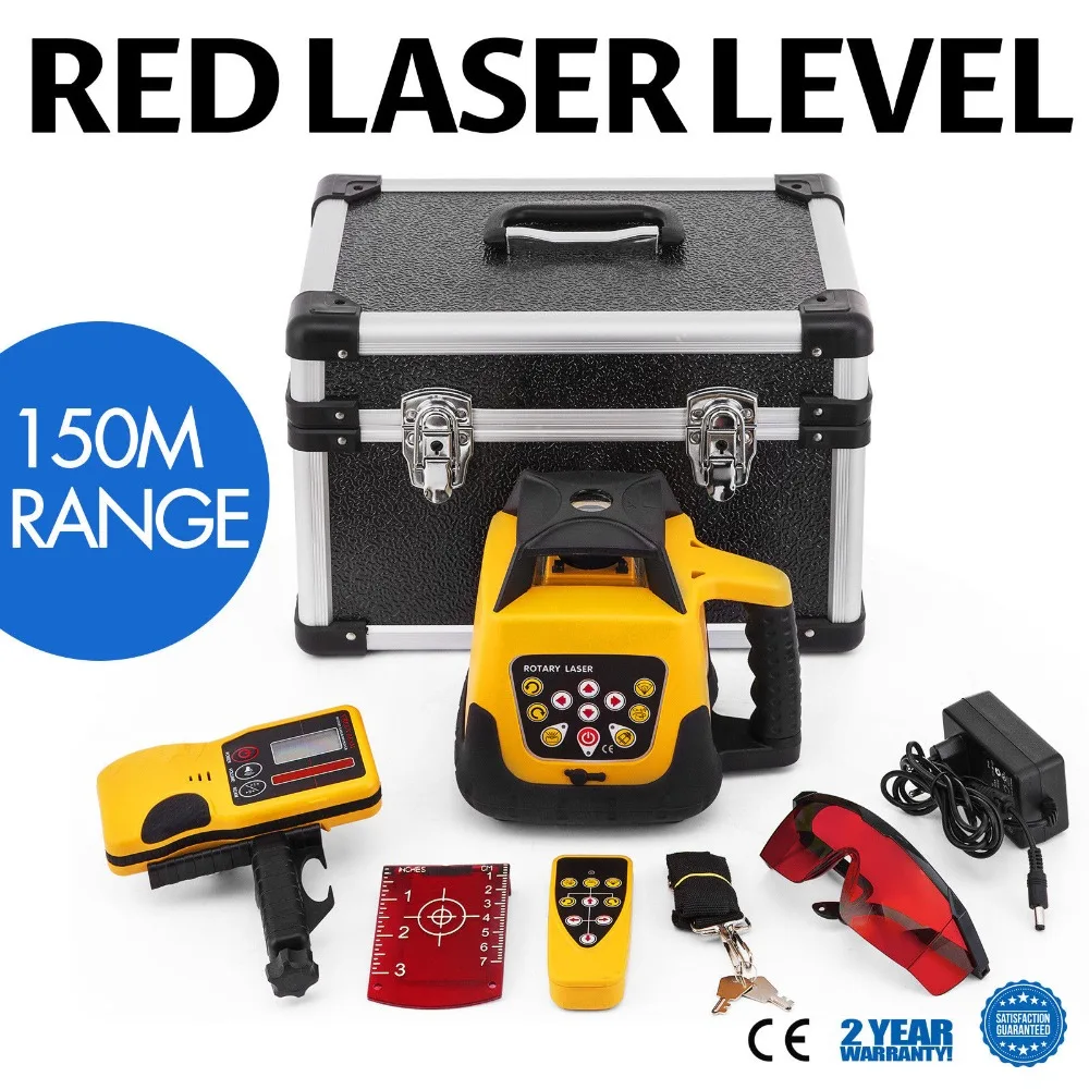 Rotary Laser Level Red Beam Self Leveling Measuring Automatic Rotating Laser Level
Rotary Laser Level Red Beam Self Leveling Measuring Automatic Rotating Laser Level