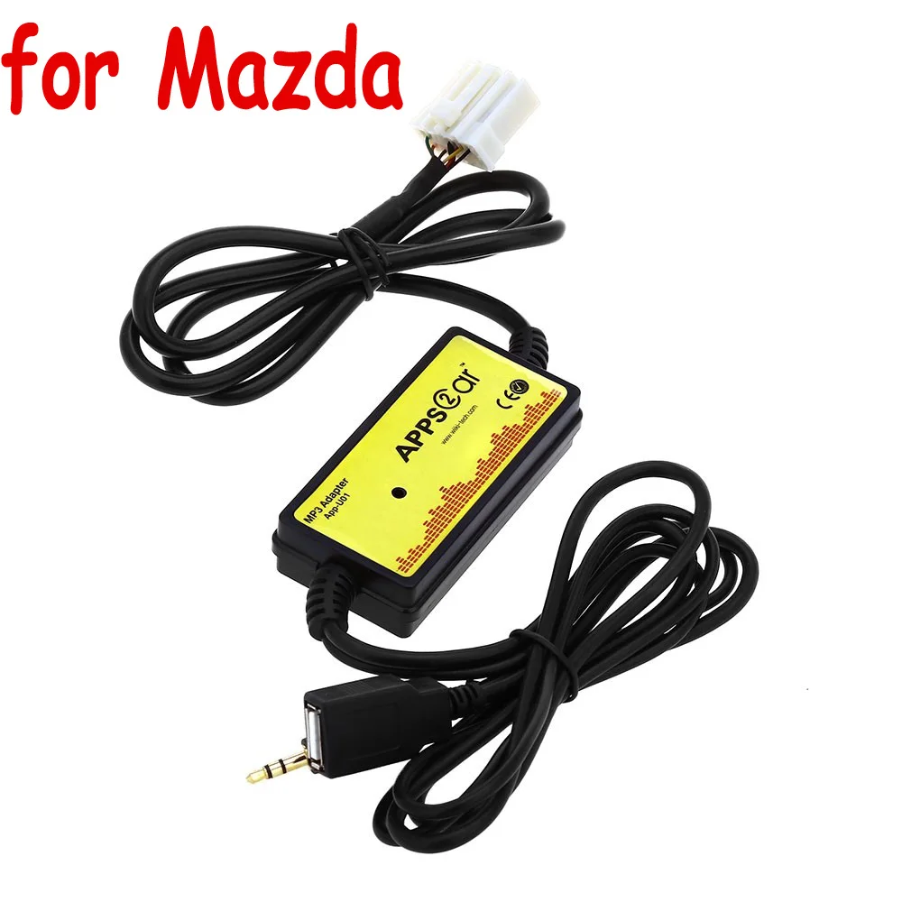 Car USB Adapter MP3 Audio Interface SD AUX USB Data Cable Connect Virtual CD Changer for Mazda 3 6 CX7
Car USB Adapter MP3 Audio Interface SD AUX USB Data Cable Connect Virtual CD Changer for Mazda 3 6 CX7