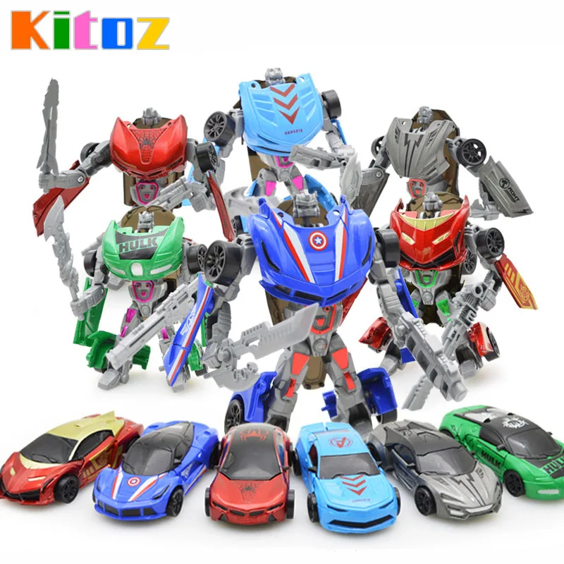 Kitoz 1:43 Averger Hero Transform Diecast Alloy Car Scale Model Deformation Metal Cars Auto Toy for Boy
Kitoz 1:43 Averger Hero Transform Diecast Alloy Car Scale Model Deformation Metal Cars Auto Toy for Boy