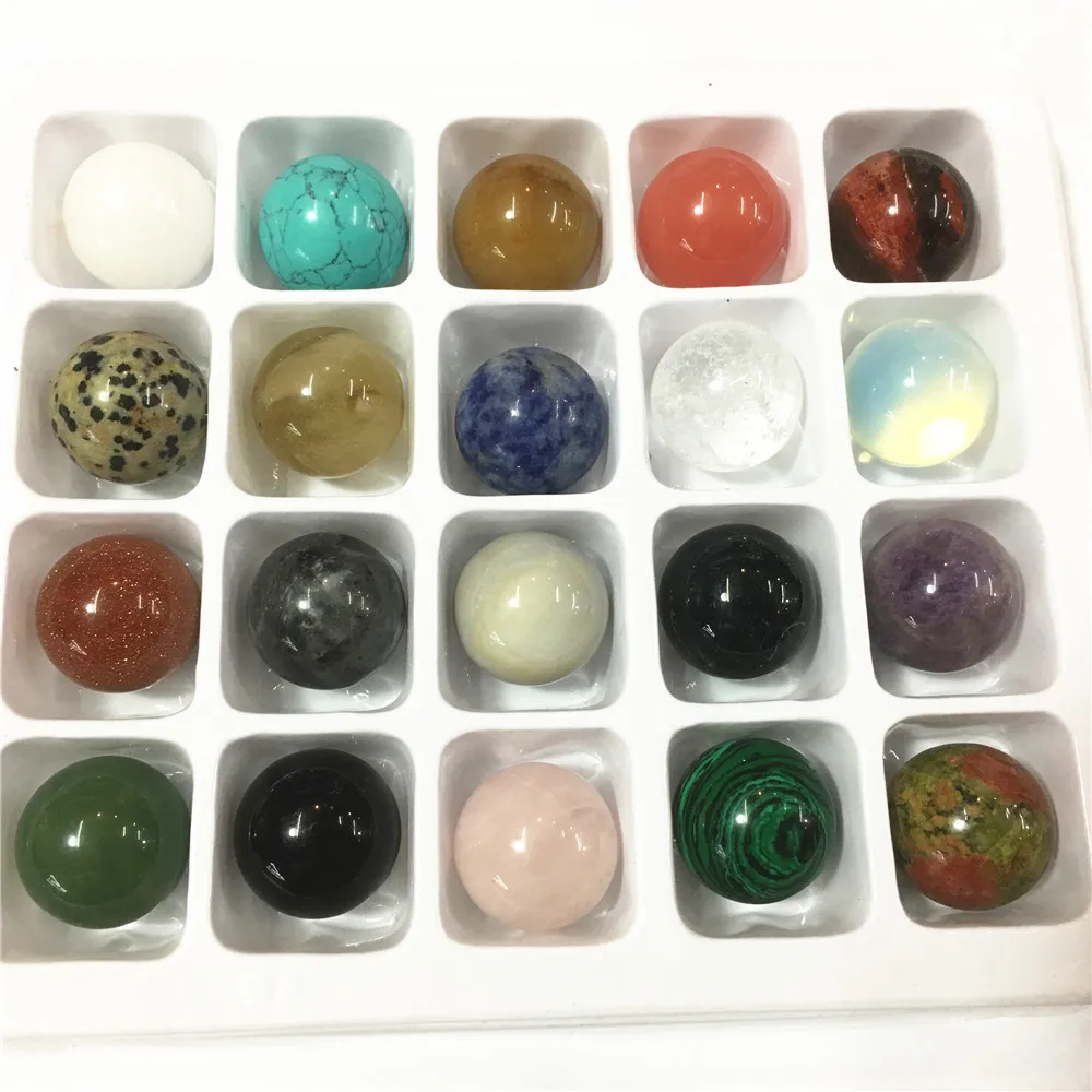 No Hole!New 2018 Natural & Synthetic Stone Round Ball Bead 20mm Stone Beads For Jewelry Making 20pcs/lot Free Shipping Wholesale
No Hole!New 2018 Natural & Synthetic Stone Round Ball Bead 20mm Stone Beads For Jewelry Making 20pcs/lot Free Shipping Wholesale
