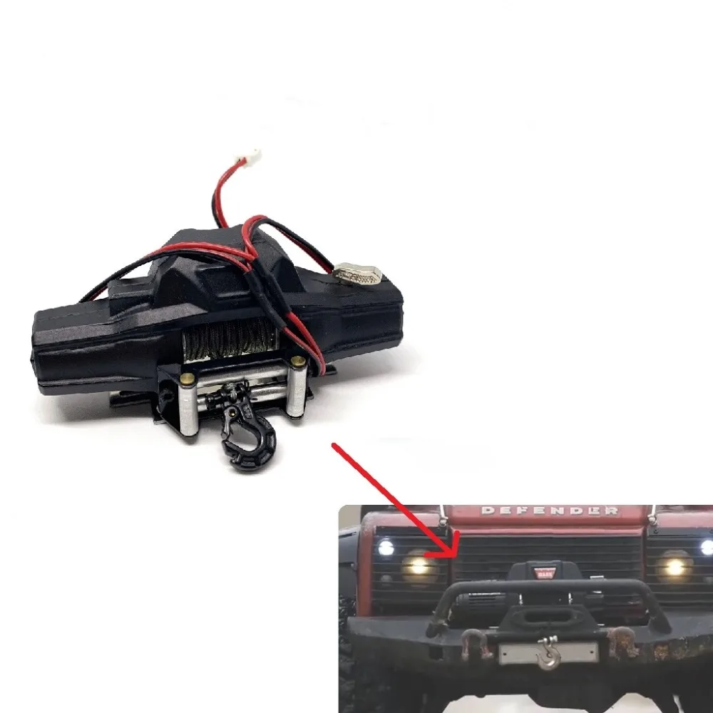 RC Metal Automatic Double Motor Simulated Winch For 1/10 RC Crawler Car Axial SCX10 TRAXXAS TRX4 RC4WD D90 D110 TF2 Tamiya CC01
RC Metal Automatic Double Motor Simulated Winch For 1/10 RC Crawler Car Axial SCX10 TRAXXAS TRX4 RC4WD D90 D110 TF2 Tamiya CC01