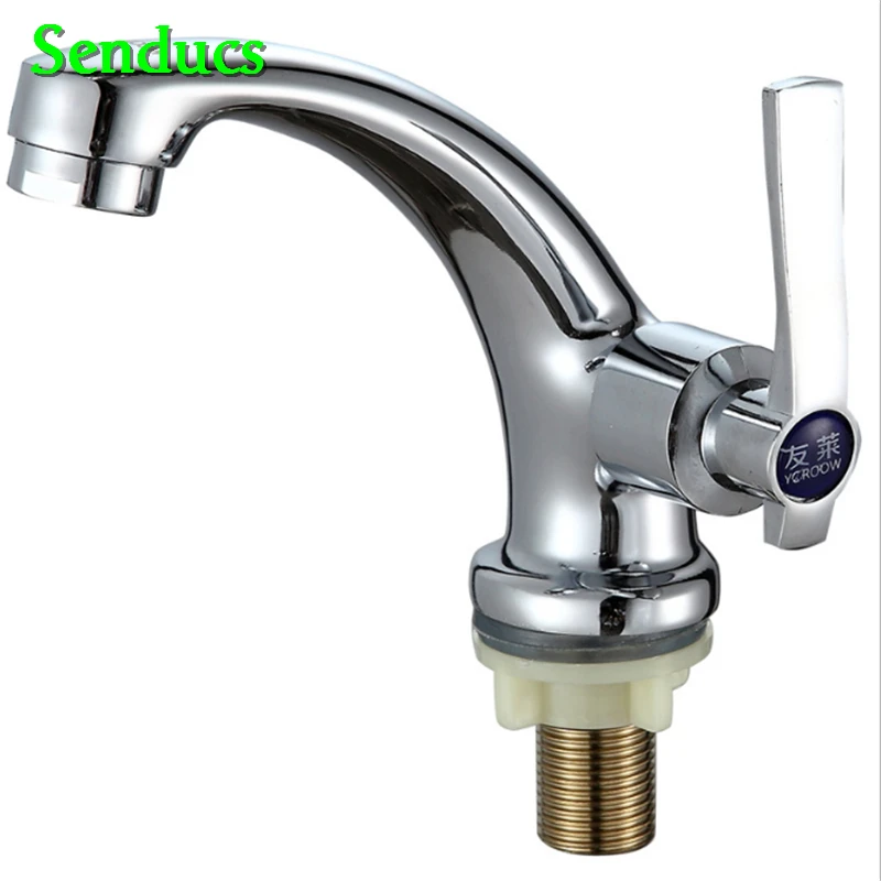 Senducs Single Cold Basin Faucet Quality Zinc Alloy Bathroom Cold Basin Sink Faucet with 50cm Flexible Hose Cold Water Tap
Senducs Single Cold Basin Faucet Quality Zinc Alloy Bathroom Cold Basin Sink Faucet with 50cm Flexible Hose Cold Water Tap