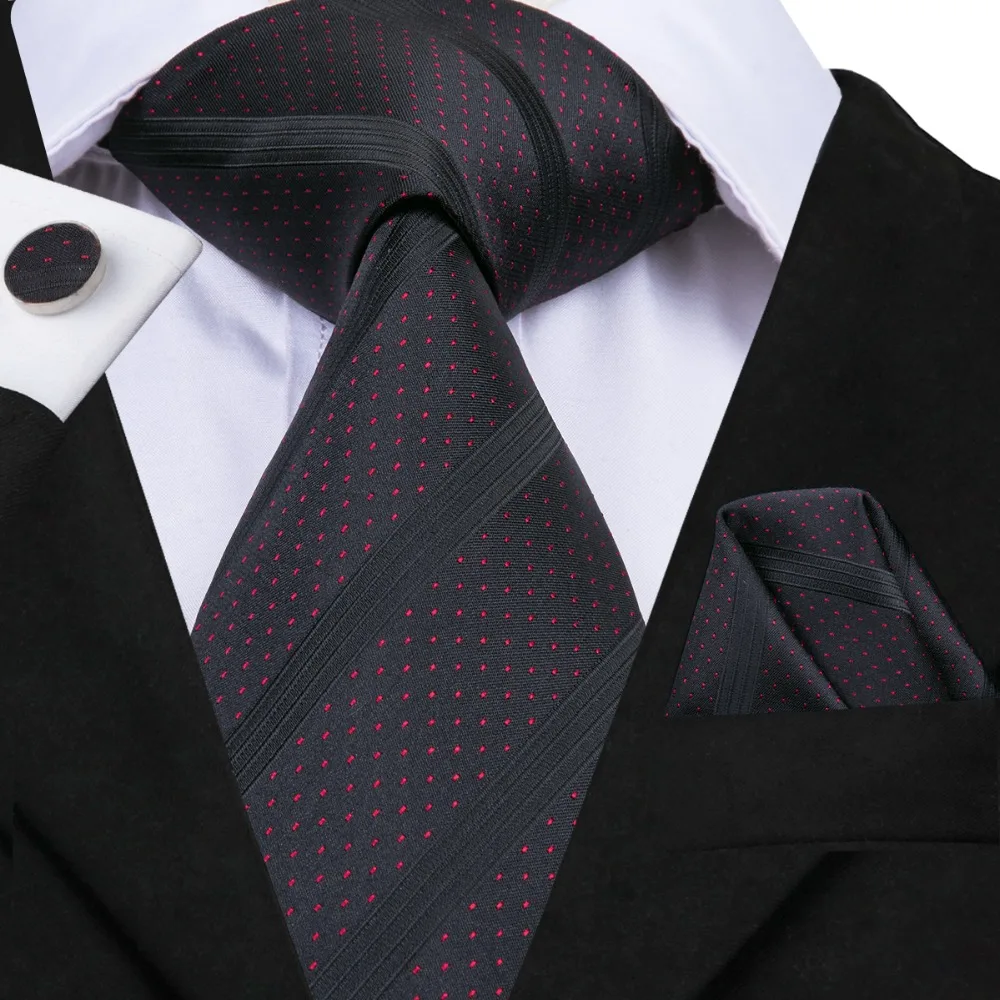 Hi-Tie 2018 New Arrival 100% Silk Necktie Bussiness Style Black Tie Hanky Cufflinks Set Gravatas Tie For Party C-3085
Hi-Tie 2018 New Arrival 100% Silk Necktie Bussiness Style Black Tie Hanky Cufflinks Set Gravatas Tie For Party C-3085