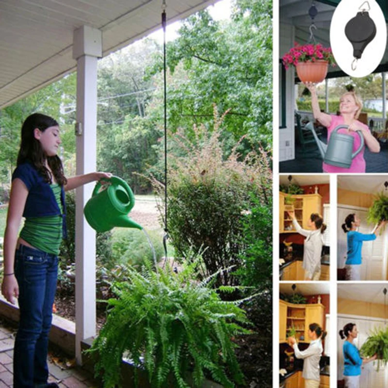 Retractable Pulley Hanging Basket Pull Down Hanger Flower Plant Baskets Pots For Garden Tools support Garden Accessories
Retractable Pulley Hanging Basket Pull Down Hanger Flower Plant Baskets Pots For Garden Tools support Garden Accessories