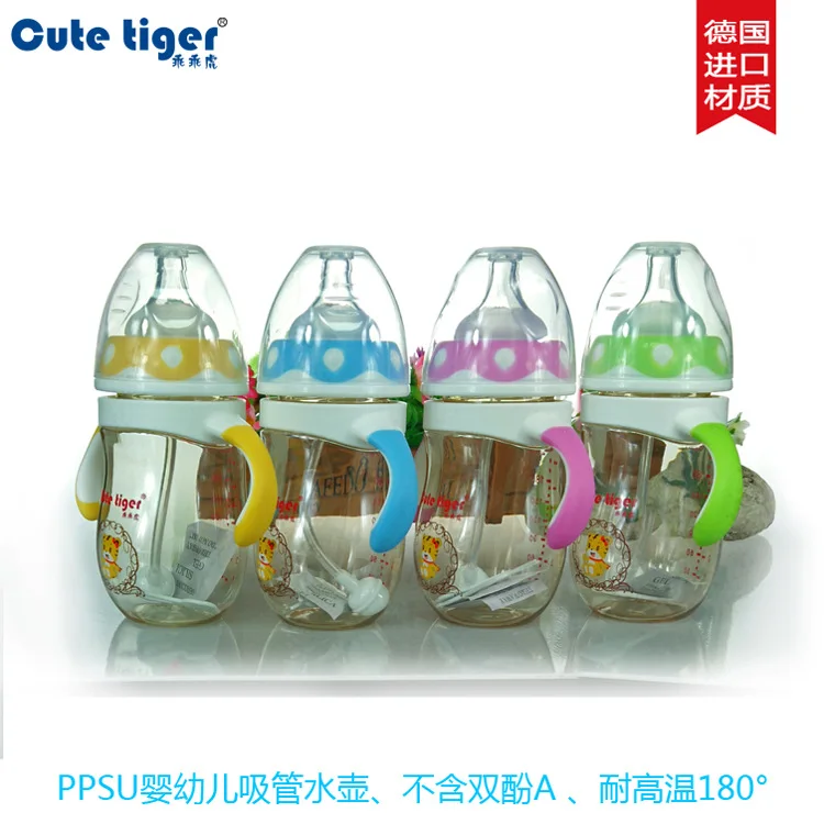 Darling Tiger Mother PPSU Baby Bottle Feeding with Handle Arc Spot 210 Ml Bottle of New Kettle Manufacturer
Darling Tiger Mother PPSU Baby Bottle Feeding with Handle Arc Spot 210 Ml Bottle of New Kettle Manufacturer