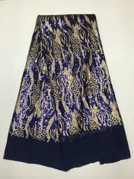African sequin lace fabric high quality French tulle lace Nigerian lace fabric evening dress DJ22781 
African sequin lace fabric high quality French tulle lace Nigerian lace fabric evening dress DJ22781