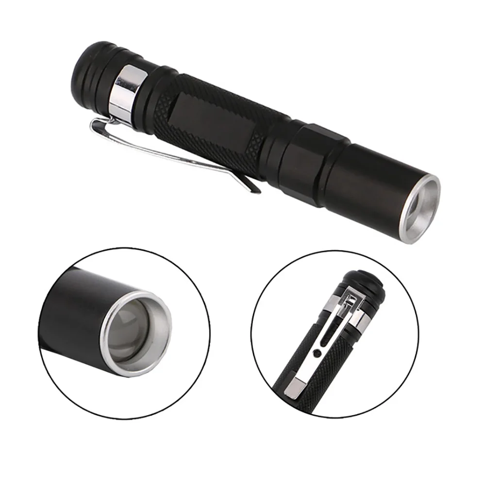 

Portable Mini Penlight XPE LED Flashlight Torch Pocket Light Waterproof Lantern AAA Battery Powerful Led For Camping Hunting