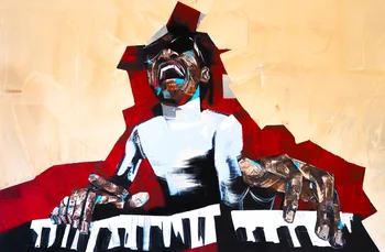 Modern handmade painting singing and playing piano on oil canvas for home decor and wallpaper, gallery
Modern handmade painting singing and playing piano on oil canvas for home decor and wallpaper, gallery