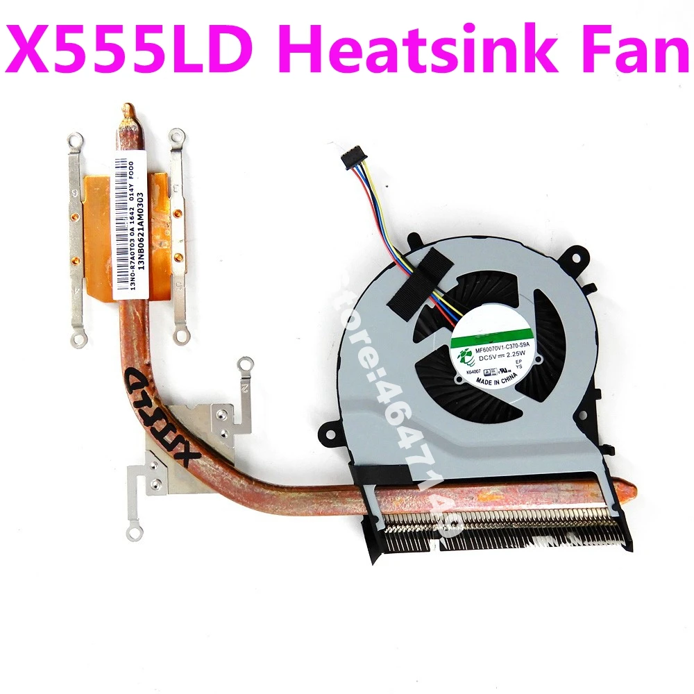 X555LD Laptop CPU Cooling heatsink Fan For ASUS X555LN X555LP X555LD W519L A555L Y583L K555L R556L VM590L X555 X555L X555LJ
X555LD Laptop CPU Cooling heatsink Fan For ASUS X555LN X555LP X555LD W519L A555L Y583L K555L R556L VM590L X555 X555L X555LJ