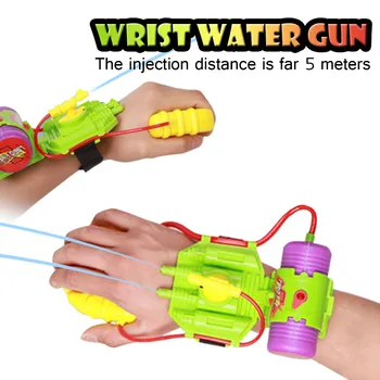 Wrist Water Gun 5M Range Plastic Swimming Pool Beach Outdoor Shooter Toy Sprinkling Toys For Children Color Random
Wrist Water Gun 5M Range Plastic Swimming Pool Beach Outdoor Shooter Toy Sprinkling Toys For Children Color Random