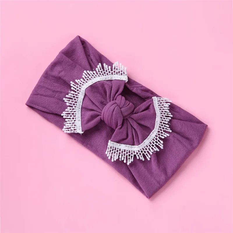 1pcs Kid Bow Knot Headband Lace Brim Knitted Solid Cotton Children Girls Hair Band Turban Headband Cute Style Headwear bandeaux
1pcs Kid Bow Knot Headband Lace Brim Knitted Solid Cotton Children Girls Hair Band Turban Headband Cute Style Headwear bandeaux