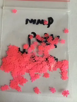 Free shipping Neon Orange solvent resistant clover glitters for uv gel nail polish making
Free shipping Neon Orange solvent resistant clover glitters for uv gel nail polish making