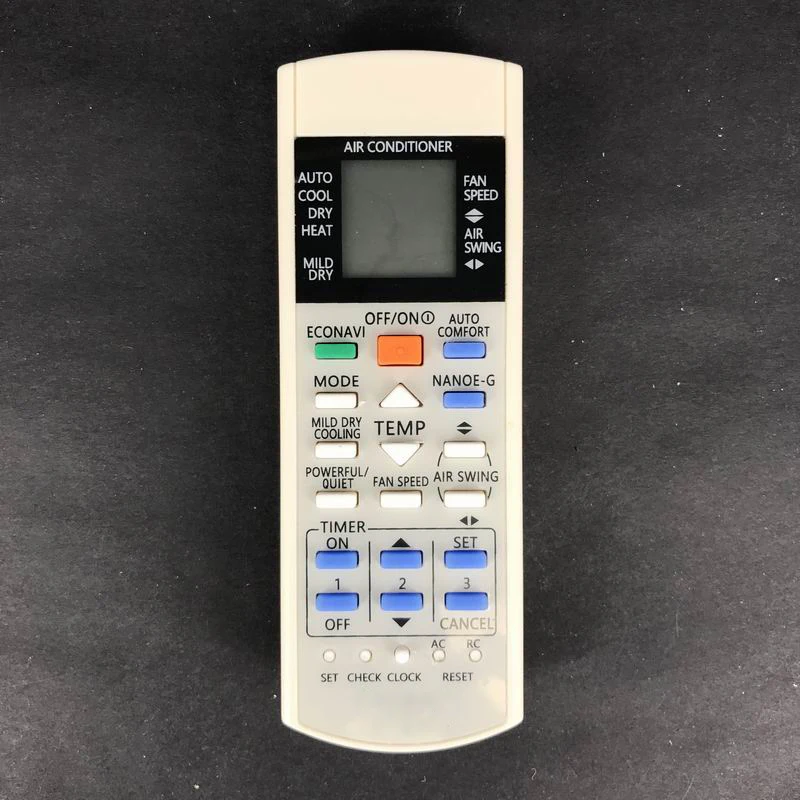 New A75C3300 Replacement for Panasonic Air Conditioner remote control for A75C3208 A75C3706 A75C3708 Fernbedineung
New A75C3300 Replacement for Panasonic Air Conditioner remote control for A75C3208 A75C3706 A75C3708 Fernbedineung