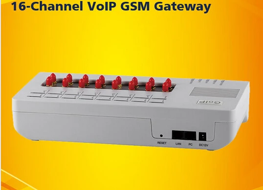 GSM VoIP GoIP Gateway GoIP-16 with SMS Support+Built-in Encryption+SIP Base |