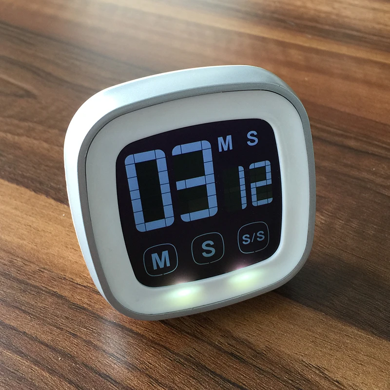 Tool Touch Screen Digitale Timer Useful Kitchen Timer Buzzer Alarm Stopwatch Digital LCD Display For Night Use Time Counter Tool
Tool Touch Screen Digitale Timer Useful Kitchen Timer Buzzer Alarm Stopwatch Digital LCD Display For Night Use Time Counter Tool