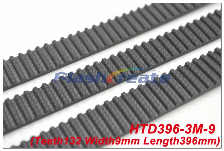 5pcs HTD3M belt 396 3M 9 Length=396mm Width=9mm Teeth=132 3M timing belt rubber closed-loop belt 396-3M Free shipping
5pcs HTD3M belt 396 3M 9 Length=396mm Width=9mm Teeth=132 3M timing belt rubber closed-loop belt 396-3M Free shipping