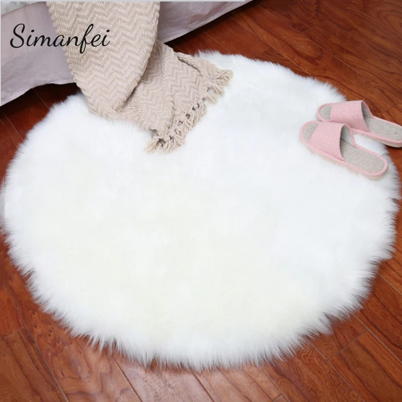 Simanfei 2019 New Hairy Carpet Sheepskin Plain Skin Fur Plain Fluffy Bedroom Faux Mat Washable Artificial Textile Area Rugs
Simanfei 2019 New Hairy Carpet Sheepskin Plain Skin Fur Plain Fluffy Bedroom Faux Mat Washable Artificial Textile Area Rugs