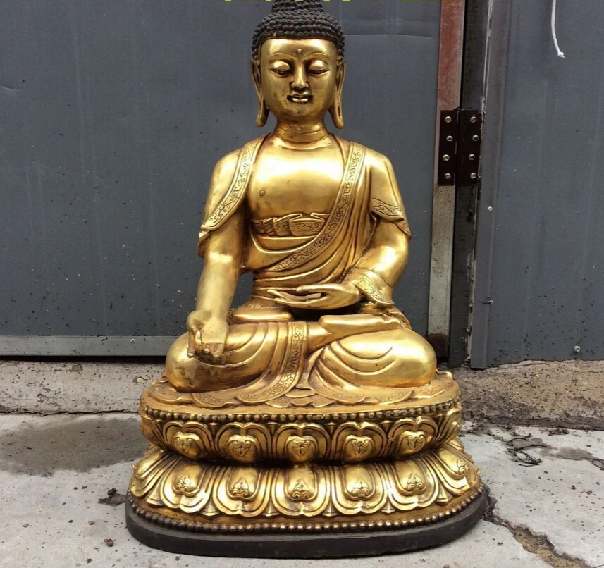 Miss sta. 01613 30" chinese folk Tempel bronze Amitabha sitzender buddha auf Lotus Basis statue
Miss sta. 01613 30" chinese folk Tempel bronze Amitabha sitzender buddha auf Lotus Basis statue