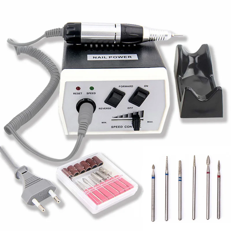 30000 RPM 30W Electric Nail Drill Manicure Machine Pedicure Nail Accessoires Tools Electric Nail File Drill with Nail Drill Bit
30000 RPM 30W Electric Nail Drill Manicure Machine Pedicure Nail Accessoires Tools Electric Nail File Drill with Nail Drill Bit