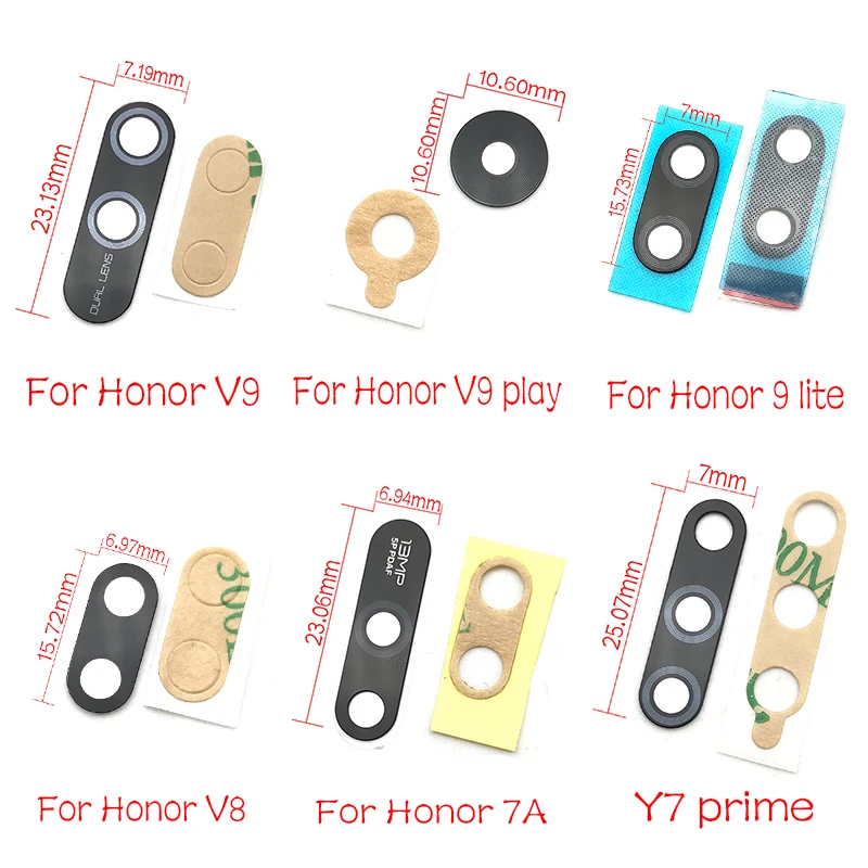 2pcs Back Rear Camera Glass Lens For Huawei Honor 5X 6 6A 7A 7C 7X 8X 9 10 Mate 10 Lite Pro Max V8 V9 Play Y9 2018 2019 P Smart
2pcs Back Rear Camera Glass Lens For Huawei Honor 5X 6 6A 7A 7C 7X 8X 9 10 Mate 10 Lite Pro Max V8 V9 Play Y9 2018 2019 P Smart