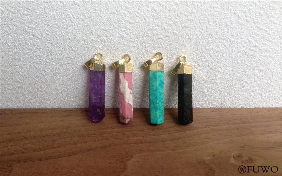Fashion Hexagonal Column Pendant 10