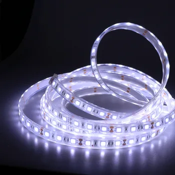 SMD5050 LED Strip Light DC12V IP67 Waterproof Ribbon Tape Strip Light 5M/Roll Flexible Strip Light For Indoor/Outdoor Home
SMD5050 LED Strip Light DC12V IP67 Waterproof Ribbon Tape Strip Light 5M/Roll Flexible Strip Light For Indoor/Outdoor Home