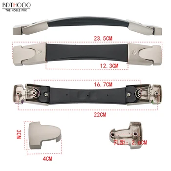 BDTHOO 23.5cm Replacement Luggage Suitcase Handle Box Parts Grip Spare Fix Holders Pull Carry Strap Luggage Accessories
BDTHOO 23.5cm Replacement Luggage Suitcase Handle Box Parts Grip Spare Fix Holders Pull Carry Strap Luggage Accessories