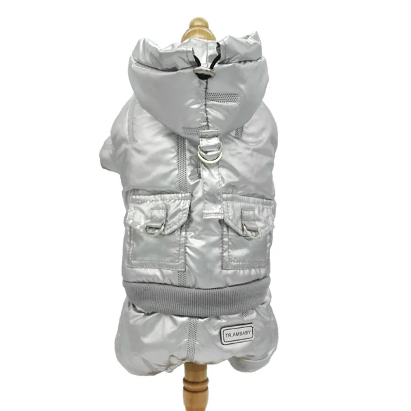 Autumn and Winter New Metal Silver Gold Colors Four-legged Clothes for Small Dog Cotton Down Jacket Four Legs Jumpsuit for Dog
Autumn and Winter New Metal Silver Gold Colors Four-legged Clothes for Small Dog Cotton Down Jacket Four Legs Jumpsuit for Dog