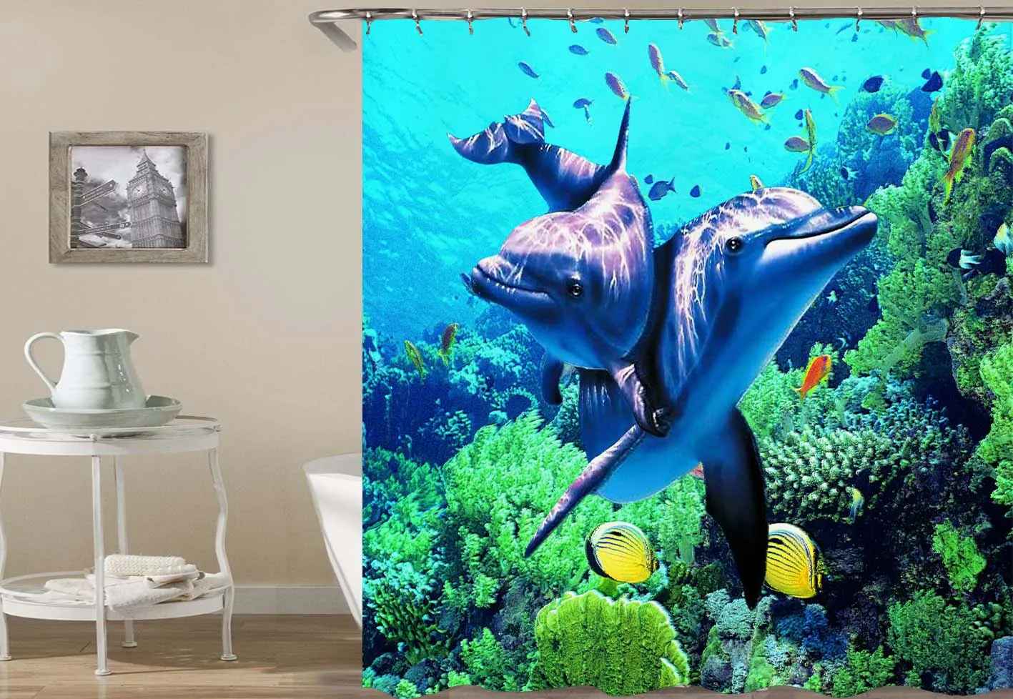 OLOEY Customized Shower Curtains 3d Print Ocean Turtle Pattern Waterproof Curtains for Bathroom Decor Washable 180x180cm
OLOEY Customized Shower Curtains 3d Print Ocean Turtle Pattern Waterproof Curtains for Bathroom Decor Washable 180x180cm