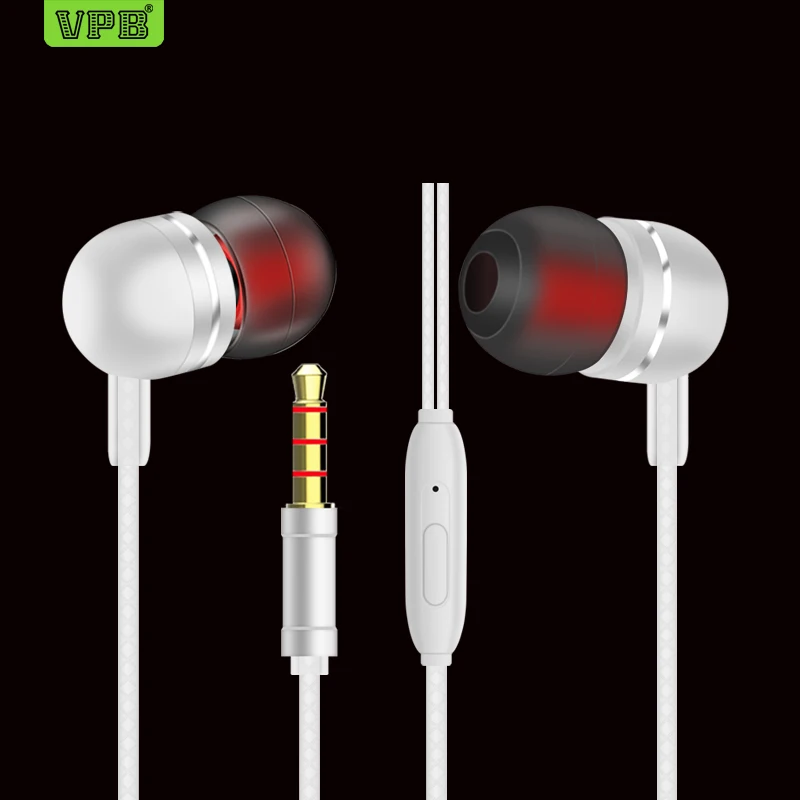 VPB V13 Earphone Metal Earphone Super Bass Headset Microphone in ear 3.5mm For iphone 6 6s xiaomi for Mobile phone
VPB V13 Earphone Metal Earphone Super Bass Headset Microphone in ear 3.5mm For iphone 6 6s xiaomi for Mobile phone
