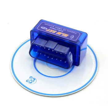 2Pcs/Set MINI ELM327 Bluetooth Code reader OBD2 V1.5 scan tool super mini elm 327 Car Diagnostic scanner for Android
2Pcs/Set MINI ELM327 Bluetooth Code reader OBD2 V1.5 scan tool super mini elm 327 Car Diagnostic scanner for Android