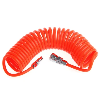 6M 19.7Ft 8mm x 5mm Flexible PU Recoil Hose Spring Tube For Compressor Air Tool
6M 19.7Ft 8mm x 5mm Flexible PU Recoil Hose Spring Tube For Compressor Air Tool