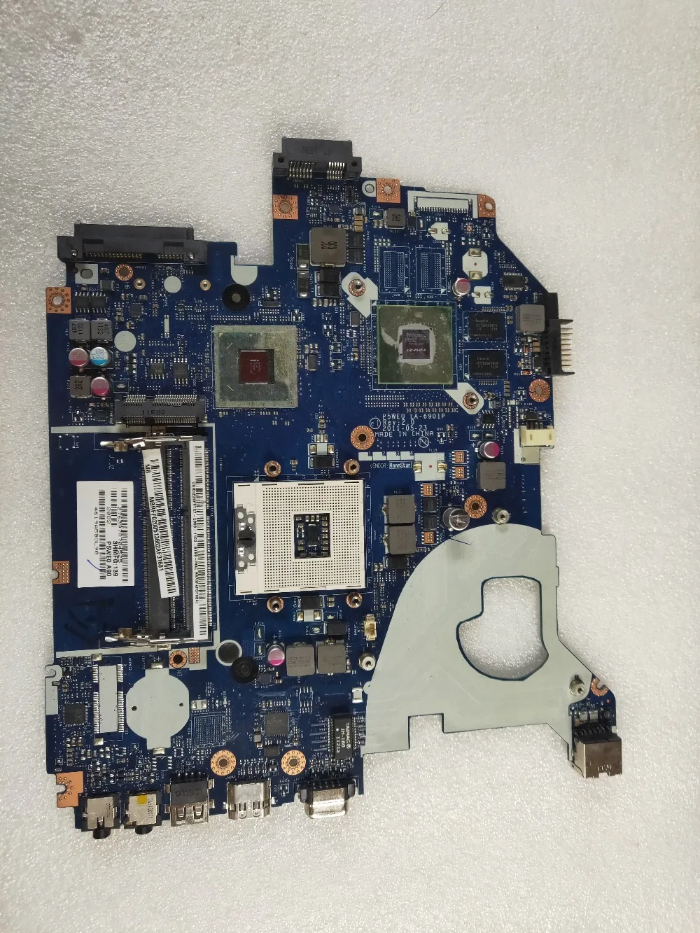 Материнская плата для ноутбука acer P5WE0 LA 6901P 5750 5750G 5755 материнская HM65 с GPU