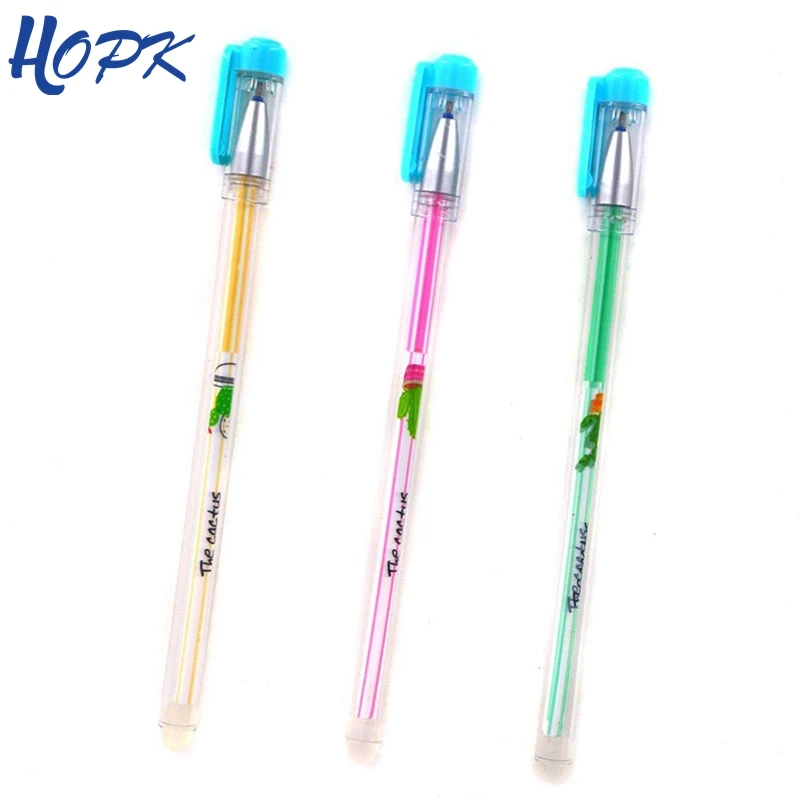 3Pcs/Set Cactus Gel Pen Erasable Pen 0.5mm Blue Ink Refill Rod Washable Handle Pen School Office Stationery Writing Tool
3Pcs/Set Cactus Gel Pen Erasable Pen 0.5mm Blue Ink Refill Rod Washable Handle Pen School Office Stationery Writing Tool