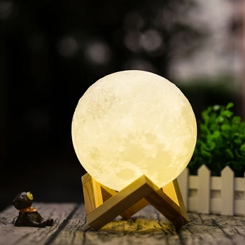 3D Print Moon Night Light Touch Switch USB Rechargeable LED Lamp Glowing Moon Lamp With Stand Bedroom Decor Birthday Gift
3D Print Moon Night Light Touch Switch USB Rechargeable LED Lamp Glowing Moon Lamp With Stand Bedroom Decor Birthday Gift