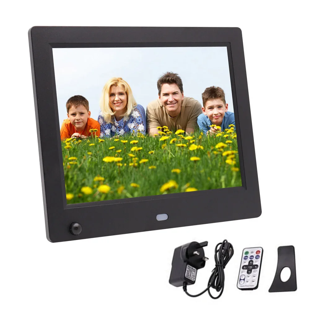 8 Inches HD Photo Frame Picture Album Electronic Motion Sensor Music Gift Digital Video
8 Inches HD Photo Frame Picture Album Electronic Motion Sensor Music Gift Digital Video