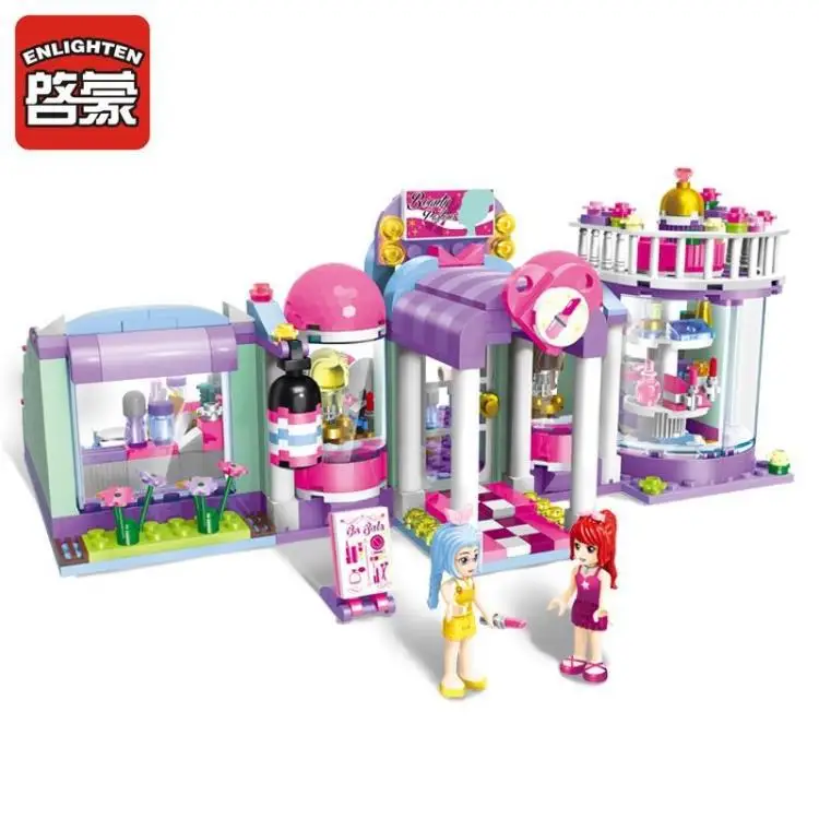 Girls Friends Shirley's Beauty SPA Shop Building Blocks Enlighten 2006 Models Educational Bricks Toys For Children Gifts
Girls Friends Shirley's Beauty SPA Shop Building Blocks Enlighten 2006 Models Educational Bricks Toys For Children Gifts