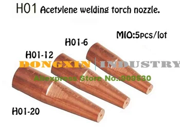 5pcs/lot Brass Acetylene Torch Nozzle For H01-20 Welding Torch Support Mix Order
5pcs/lot Brass Acetylene Torch Nozzle For H01-20 Welding Torch Support Mix Order