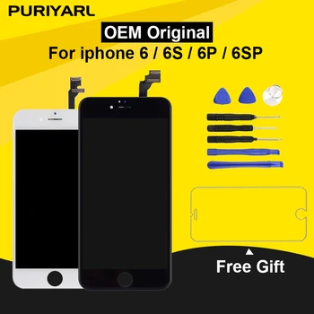 Original Pantalla LCD For iPhone 6 6S Display Screen For iPhone 6 Plus 6S Plus LCD With 3D Touch Screen Replacement Assembly
Original Pantalla LCD For iPhone 6 6S Display Screen For iPhone 6 Plus 6S Plus LCD With 3D Touch Screen Replacement Assembly