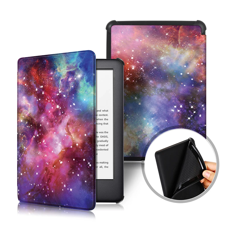 Kindle 2019 Smart Cover Magnet TPU+PU Leather Case with Auto Sleep Wake UP for Amazon All-New Kindle 10th Generation 6.0 E-book
Kindle 2019 Smart Cover Magnet TPU+PU Leather Case with Auto Sleep Wake UP for Amazon All-New Kindle 10th Generation 6.0 E-book