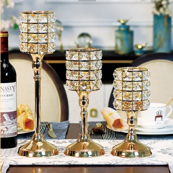 Modern crystal candle holder Lantern wedding gold romantic large Candlestick light kandelaar wedding table centerpieces 50ZT0010
Modern crystal candle holder Lantern wedding gold romantic large Candlestick light kandelaar wedding table centerpieces 50ZT0010